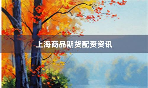 上海商品期货配资资讯